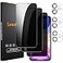 Lesakit 33 Pack Privacy Screen Protector for iPhone 11 61Inch with 3 Pack Camera Lens Protector Anti Spy Tempered Glass Film 9H Hardness Bubble Free Case Friendly