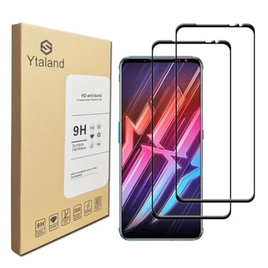 S YTALAND Ytaland for Red Magic 6 Red Magic 6 ProRed Magic 6S Pro Screen Protector 2 Pack Full Coverage BubbleFree 9H Hardness Tempered Glass Screen Protector For Red Magic 6