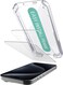 Smartish iPhone 16 Pro Screen Protector 2Pack Tempered Glass Screen Protectors Cleaning Kit Tuff Sheet 9H Easy Install Frame Scratch Resistant CaseFriendly for Apple iPhone 16 Pro