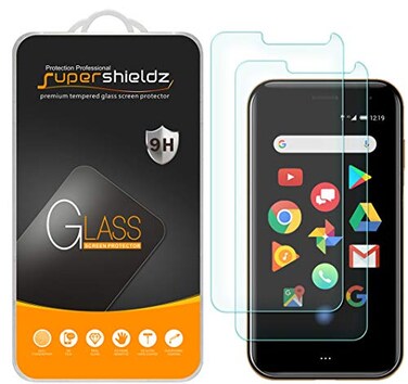 Supershieldz 2 Pack Designed for Palm Phone Tempered Glass Screen Protector Anti Scratch Bubble Free