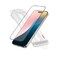 FLOLAB NanoArmour ONETIME MAX for iPhone 16 Pro Max Matte Screen Protector Anti Glare AntiRainbow Tempered Glass Infinity Edge Edge Reinforced Easy Install DustFree Smooth as Butter