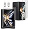 NP Tempered Glass Screen Protector for Samsung Galaxy Z Fold 4 2X Protection with Inner Soft TPU Film Shield and Camera Lens Protector Scratch Resistant Bubble Free