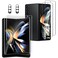 NP Tempered Glass Screen Protector for Samsung Galaxy Z Fold 4 2X Protection with Inner Soft TPU Film Shield and Camera Lens Protector Scratch Resistant Bubble Free
