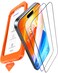 UltraGlass UNBREAK TOP 9H Armor for iPhone 16 Screen Protector No1 Military Grade Shatterproof Screen Protector iPhone 16 Tempered Glass 61 Longest Durable Full Coverage 2 Pack