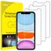 JETech Screen Protector for iPhone 11 and iPhone XR 61Inch Tempered Glass Film 3Pack
