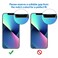 JETech Privacy Screen Protector Compatible with iPhone 13 mini 54Inch Anti Spy Tempered Glass Film Case Friendly 2Pack