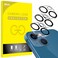 JETech Camera Lens Protector for iPhone 13 61Inch and iPhone 13 mini 54Inch 9H Tempered Glass HD Clear AntiScratch Case Friendly Does Not Affect Night Shots 3Pack