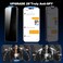 WSKEN Privacy Screen Protector for iPhone 14 Pro Max AutoDust Removal Full Coverage Screen 25D Edge 28 Degree 10s HD Tempered Glass Film with Dust Clean Installing House 2022 5G2 Pack