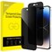 JETech Privacy Full Coverage Screen Protector for iPhone 14 Pro 61Inch AntiSpy Tempered Glass Film Edge to Edge Protection CaseFriendly 2Pack