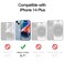 JETech Privacy Screen Protector for iPhone 14 Plus 67Inch Anti Spy Tempered Glass Film 2Pack