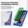MOHAVE 2 Pack Auto AlignmentDust Removal Privacy Screen Protector for Samsung Galaxy S22 Ultra 5G 68 3D Curved Anti Spy Private Film 7H Hybrid Material 100 Ultrasonic Fingerprint ID