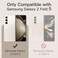 JETech Front Privacy Screen Protector for Samsung Galaxy Z Fold 5 AntiSpy Tempered Glass Film with Easy Installation Tool CaseFriendly 2Pack