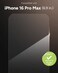 ZAGG Glass Screen Protector for iPhone 16 Pro Max 3X Stronger Tempered Glass with Reinforced Edges Scratch Smudge Resistant InvisibleShield Easy Installation