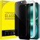 JETech Privacy Screen Protector for iPhone 16 Plus 67Inch AntiSpy Tempered Glass Film with Easy Installation Tool 2Pack