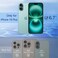 JETech Privacy Screen Protector for iPhone 16 Plus 67Inch AntiSpy Tempered Glass Film with Easy Installation Tool 2Pack