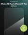 ZAGG Glass Screen Protector for iPhone 16 Plus 15 Plus 3X Stronger Tempered Glass with Reinforced Edges Scratch Smudge Resistant InvisibleShield Easy Installation