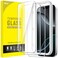JETech Screen Protector for iPhone 16 Pro 63Inch Tempered Glass Film with Easy Installation Tool CaseFriendly HD Clear 3Pack