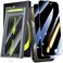 WSKEN for iPhone 16 ProiPhone 17 Privacy Screen Protector Auto DustRemove 24 Degree Anti Spy 3D Full Coverage Shatterproof Tempered Glass with Zero Bubble Dust Clean Easy Installing House