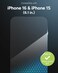 ZAGG XTR4 Screen Protector for iPhone 161511x Stronger Tempered Glass Blue Light Filtration AntiReflective Technology Graphene Reinforced InvisibleShield Easy DustFree Installation