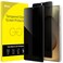 JETech Privacy Screen Protector for Samsung Galaxy S25 Ultra 5G AntiSpy Tempered Glass Film Fingerprint ID Compatible 2Pack
