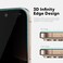 FLOLAB NanoArmour ONETIME PRO for iPhone 16 Pro Max Privacy Screen Protector AntiReflective 3D EdgetoEdge AntiSpy Tempered Glass Reinforced Edges Durable Smooth Easy Install DustFree