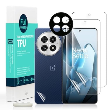 Ibywind Screen Protector For OnePlus 13 5G 6822 PcsFlexible TPU FilmWith 1Pc Camera Lens Protector1Pc Back FilmBubble FreeEasy to install