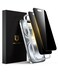UNBREAKcable Privacy Screen Protector for iPhone 16 Plus AntiSpy Shatterproof Tempered Glass True 28Anti Spy 9H Hardness Easy Installation Frame Black Protector for iPhone 67 2 Pack