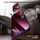WSKEN for iPhone 17 Pro Max Privacy Screen Protector Purple Gradient Anti Blue Light Eye Protection AutoDust Removal Shatterproof Tempered Glass Screen Protector 17 Pro Max 2 Pack