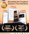 UltraGlass TOP 9H Armor for iPhone 17 Pro Max Privacy Screen Protector NO1 Military Grade Shatterproof Privacy Screen 17 Pro Max Tempered Glass 17 ProMax 100 AntiSpy Longest Durable 2 Packs