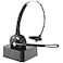 Caymuller Bluetooth Headset with Microphone Noise Canceling Wireless On Ear Headphones Bluetooth Headphones with Mic Charging Base Phone Headset Mute Button for Laptop Skype Call Centers Office Trucke
