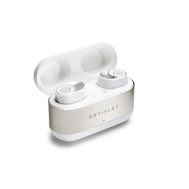 Devialet Gemini II True Wireless Earbuds Iconic White Audiophiles Daily Music Commute Pristine Audio Fidelity Sound Clarity and Effective Noise Cancellation