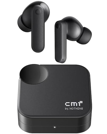 CMF BY NOTHING CMF Buds 2a Wireless Earbuds Active Noise Cancelling 42dB Hybrid ANC Bluetooth Headphones 124mm Dynamic Driver for Big Bass 4 Mic Clear Calls Sport Ear Buds for iPhone Android Dark Grey