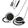 leqingchun Clipon USBC Earphones with Mic Controller Ctype Earphones with Subwoofer Stereo Compatible with iPad Android Smartphones