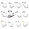 TFD Supplies Wholesale Bulk Earbuds Headphones 100 Pack for iPhone Android MP3 Player Mixed Colors