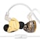 Kinboofi KZ ZSN PRO X Gaming Earbuds Dual Driver Earbuds Headphone HiFi Stereo Sound Earphone with Balanced Armature and Dynamic Driver Ergonomic Comfortable Headset Golden with Microphone
