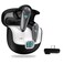 KASOTT 24GHZ Wireless Gaming Earbuds30MS LowLatencyBluetooth 54with ANC Active Noise CancellingUSBC Dongle IncludedCompatible with Meta Quest 32Steam DeckPS54VRPCSwitch Black