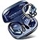 Ltinist Wireless Earbud Bluetooth 54 Headphones IP7 Waterproof Sport 75Hrs Running Wireless Earphones with ENC Noise Canceling Mic Deep Bass Over Ear bud with Earhooks for Android iOS Workout Gym Blue