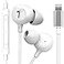 Thore Earbuds for iPhone 121314 Earphones V60 Wired inEar Earbuds Apple MFi Lightning Headphones with Mic for iPhone 78 Plus X Xs XR 11 SE 12 1314 Pro Max White