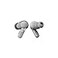 Audio-Technica AudioTechnica ATHTWX7GY Wireless Earbuds Grey
