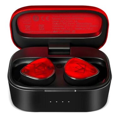 Noble Audio FoKus Amadeus True Wireless Stereo Bluetooth inEar Headphones with Microphone Sound Personalization