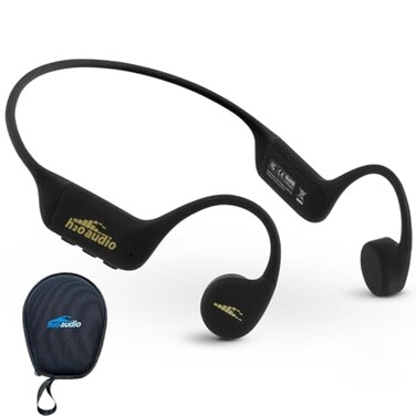 H2O Audio TRI 2 PRO MultiSport Waterproof Bone Conduction Open Ear Headphones Bluetooth 53 for Running and Cycling MP3 Mode for Swimming IPX8 8GB Memory Playlist App Included for Streaming