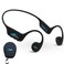 H2O Audio TRI 2 Multisport Waterproof Bone Conduction Open Ear Headphones Bluetooth 53 for Running and Cycling MP3 Mode for Swimming 8GB Memory 85Hour Battery Black