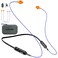 CUZABE Bluetooth Earplug Headphones for Work Neckband Wireless Ear Plugs Earbuds 29 dB Noise Reduction Ear Protection with Replacement Ear Tips 30 Hour Battery OSHA Compliant for Industrial Safety