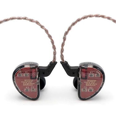 Linsoul KZ AS10 5BA HiFi Stereo inEar Earphone High Resolution Earbud Headphone with 075mm 2 pin Cable Five Balanced Armature Drivers Noise CancellingWithout Mic Black