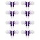 CN-Outlet CNOutlet Wholesale Bulk Earbuds Headphones 50 Pack for KidsClassroomLabsStudents and Adults Purple