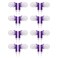 CN-Outlet CNOutlet Wholesale Bulk Earbuds Headphones 50 Pack for KidsClassroomLabsStudents and Adults Purple