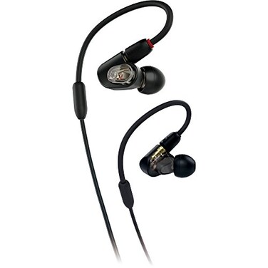 Audio-Technica AudioTechnica ATHE50 Professional inEar Studio Monitor Headphones Black