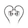 FiiO FD15 138mm Magnalium DLC HiFi Dynamic Driver inEar Earphone with Stainless Steel Shell Detachable MMCX Cable Silver