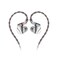 FiiO FD15 138mm Magnalium DLC HiFi Dynamic Driver inEar Earphone with Stainless Steel Shell Detachable MMCX Cable Silver