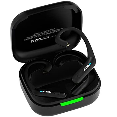 CCA BTX TWS Bluetooth 52 True Wireless Lossless AptX HiFi Earhooks Adapter with Microphone C Pin Suitable for inEar HeadphonesEarbuds Such as C12 etc